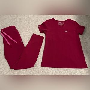 Figs yola pants XXS, Caterina top XXS